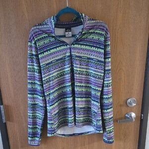 Nike Multicolor Striped Hoodie